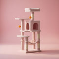 Arbre à Chat 112 cm avec Niches, Plateformes et Griffoirs